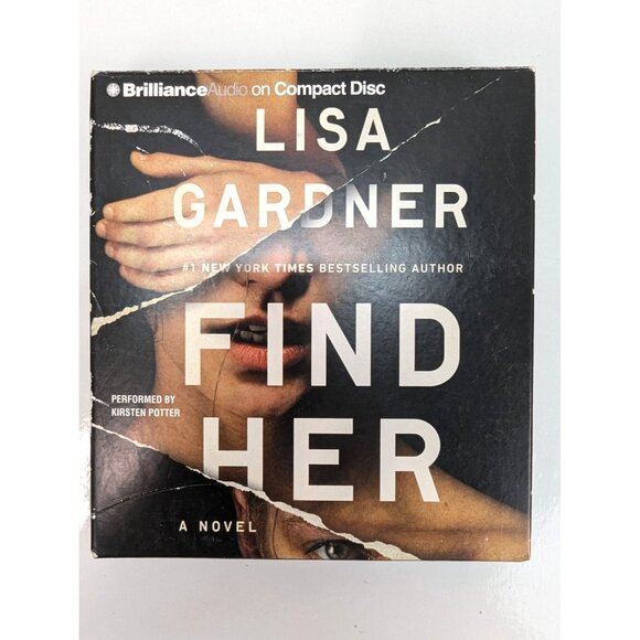 Lisa Gardner Lot of 2 Novels Audiobook CDs Find Her and Hide - Picture 2 of 7